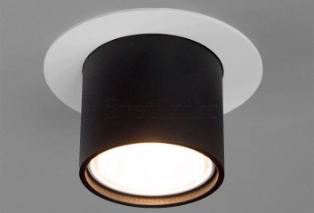 Точечный светильник VARDO 1 BK/WH Imperium Light 21015.01.05