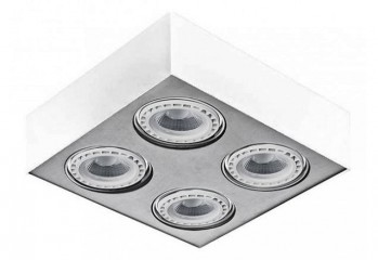 Точечный светильник PAULO 4 LED Azzardo GM4400-7W-DIM-WH/ALU