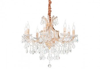 Підвісная люстра NAPOLEON SP12 ORO Ideal Lux 167404