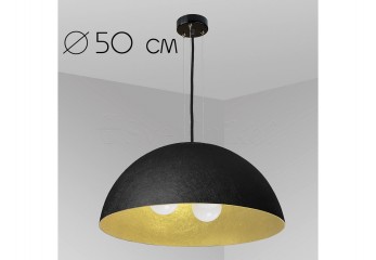 Підвісний світильник ALPS D50 BK/GO Imperium Light 07350.05.12