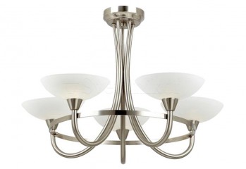 Люстра Cagney 5l Endon CAGNEY-5SC