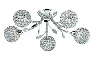 Стельова люстра Searchlight Bellis II 6575-5CC