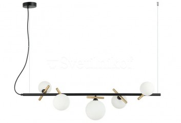 Подвесная люстра REVERSO Italux PND-5622-5-BK-W