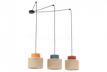 Підвісна люстра JUTA DUO 3 MIX TK-Lighting 3140
