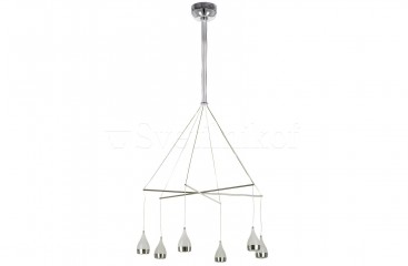 Світлодіодна люстра Italux Telesto AD16024-6A CH