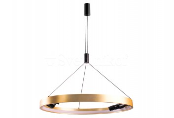 Підвісна люстра SERAFINO 80 LED DIM GO/BK Azzardo AZ5835