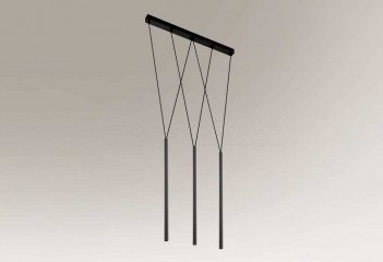 Подвесная люстра MIAKI 3 BK Shilo 7946