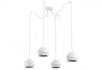 Подвесная люстра YODA WHITE ORBIT 4 TK-Lighting 2220