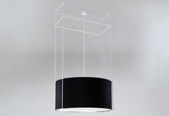 Підвісна люстра PAA 1 WH/BK Dohar 9545