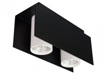 Точковий світильник BONN 2 BK/WH Imperium Light 316224.05.01