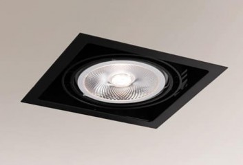 Точечный светильник MUKO 1 GU10 18cm BK Shilo 3311