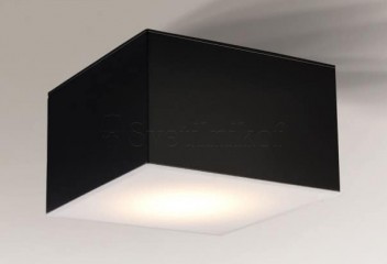 Плафон ZAMA LED 4000K SQ 12cm BK Shilo 8422