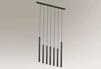 Підвісна люстра AOMORI 7 BK Shilo 7984