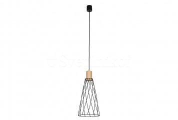 Подвесной светильник MODESTO 19 BK/WOOD TK-Lighting TK-Lighting 10157