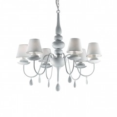 Люстра підвісна BLANCHE SP6 BIANCO Ideal Lux 035581