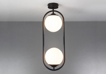 Потолочная люстра TWINS 2 BK/WH Imperium Light 258250.05.01