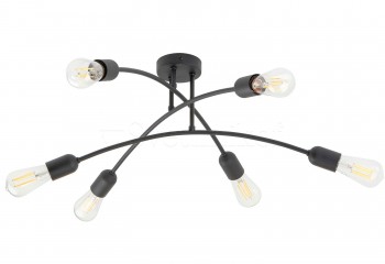 Потолочная люстра HELIX 6 BK TK-Lighting 4679