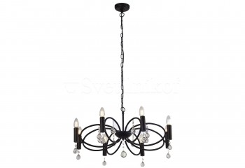 Підвісна люстра INFINITY Searchlight 6788-8BK