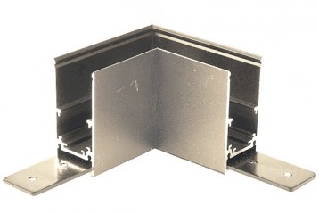 Конектор кутовий магнітний ALFA 52 L-90 SI Azzardo AZ6365