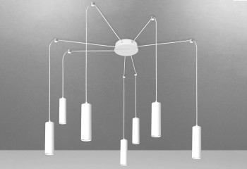 Підвісна люстра ACCENT 7 WH Imperium Light 47720.01.01