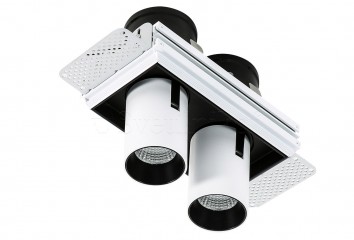 Точковий світильник Italux Novum GL7119-2/12W 3000K WH+BL