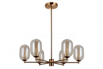 Подвесная люстра PERANO Italux PND-4215-6-HBR