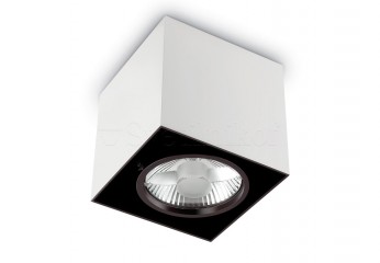 Точечный светильник MOOD PL1 BIG SQUARE BIANCO Ideal Lux 140933