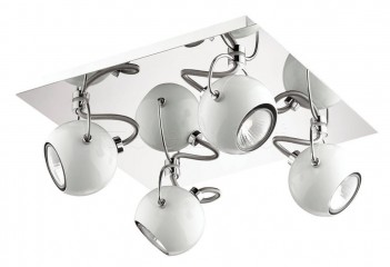 Спот LUNARE PL4 BIANCO Ideal Lux 077918