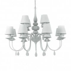 Люстра подвесная BLANCHE SP12 BIANCO Ideal Lux 114224