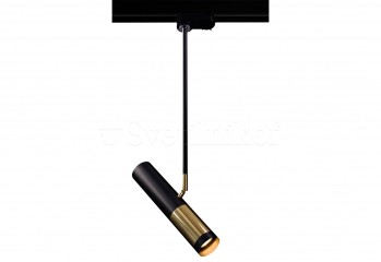 Трековый спот KAVOS 1 BK Amplex 0389