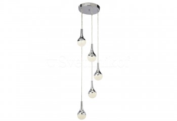 Підвісна люстра WAVE TEARDROP LED Searchlight 5875-5CC