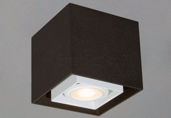 Точковий світильник MaxBoxter 1 BK/WH Imperium Light 28518.05.01