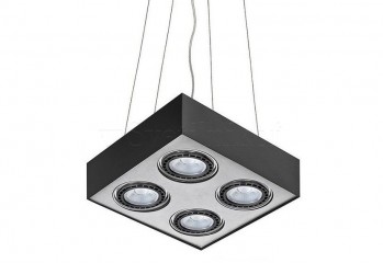 Точечный светильник PAULO 4-P LED Azzardo GM5400-16W-BK/ALU