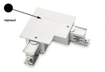 L-конектор LINK TRIM LEFT BLACK Ideal Lux 188126