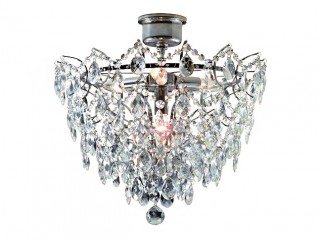 Кришталевий плафон MARKSLOJD ROSENDAL 4L Chrom 100511