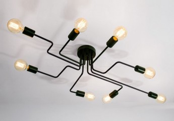 Потолочная люстра HYDRA BK Imperium Light 838120.05.05