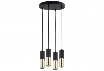 Подвесная люстра ELITE 4-ring BK TK-Lighting 4364