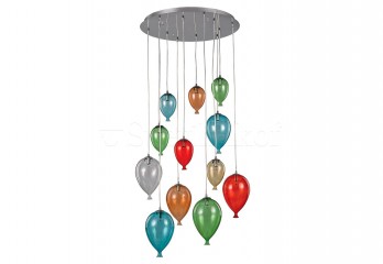 Люстра CLOWN SP12 COLOR Ideal Lux 100951