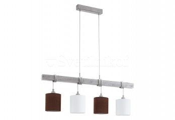 Підвісна люстра TOWNSHEND 2 WH-PAT/BR Eglo 49927