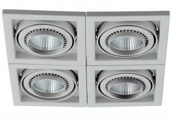 Точковий світильник Eglo LED SQ 4 SI 61209