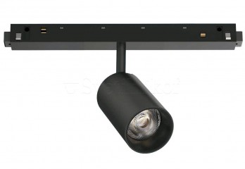 Трековый светильник EGO TRACK SINGLE 8W 3000K DALI BK Ideal Lux 286419