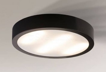 Плафон NOMI D32 2G11 BK Shilo 1148