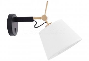 Бра ZYTA XS WH/BK/GO Azzardo AZ4187