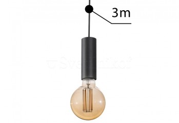 Подвесной светильник ZIKO E27 3m BK Azzardo AZ3115