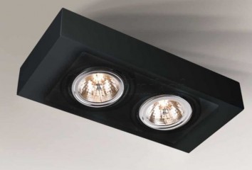 Точечный светильник UTO 2 G53 BK Shilo 7104