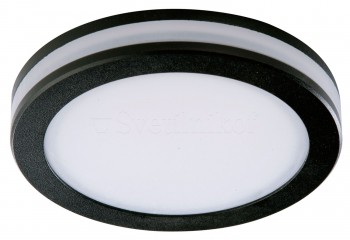 Точечный светильник для ванной GALATA LED R 3000K BK Azzardo AZ4379