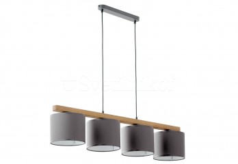 Подвесная люстра TROY 4 GY TK-Lighting 3271
