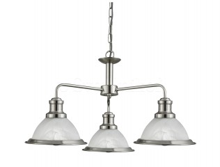 Подвесная люстра Searchlight Bistro 1593-3SS