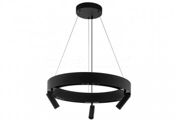 Підвісна люстра BRUSCOLI LED BK Eglo 390053