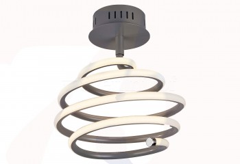 Потолочная люстра SWIRL LED Searchlight 7457GY